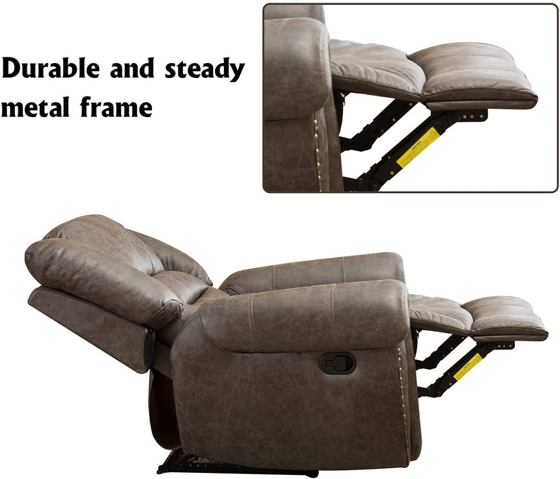 Classic and Traditional Manual Recliner Chair - Relaxing Recliners