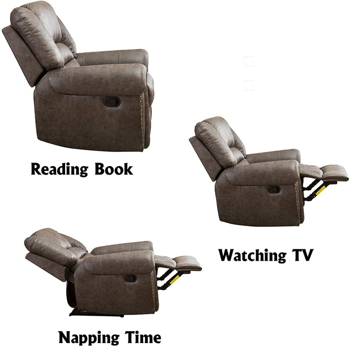 Classic and Traditional Manual Recliner Chair - Relaxing Recliners