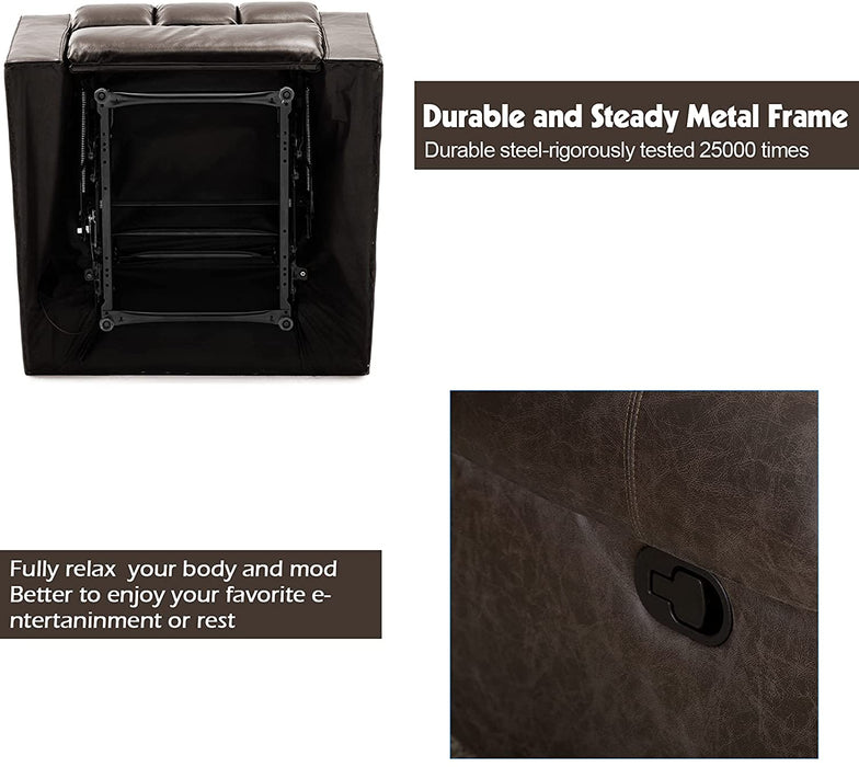 Classic and Traditional Manual Recliner Chair - Relaxing Recliners