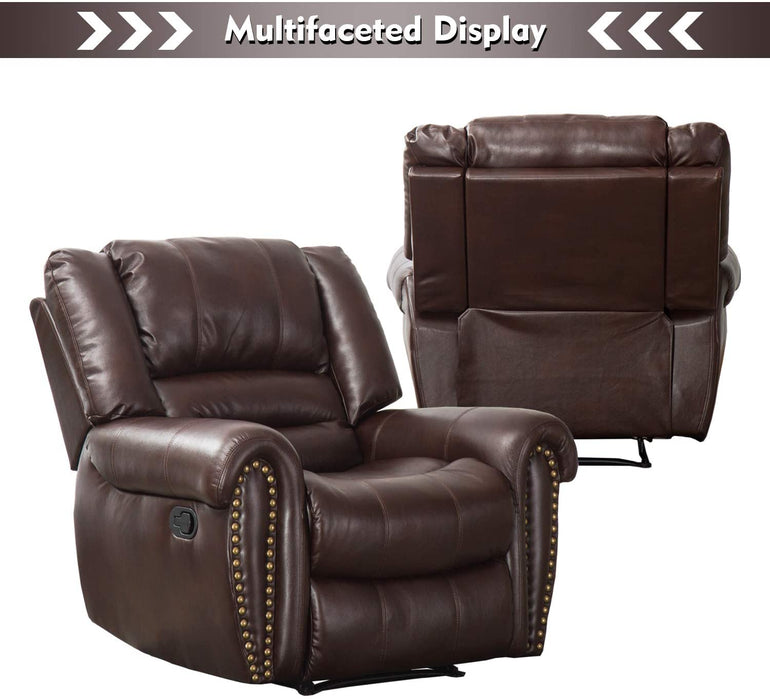Classic and Traditional Manual Recliner Chair - Relaxing Recliners