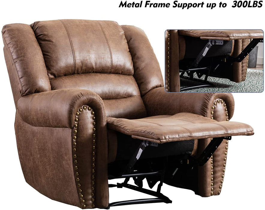 Classic and Traditional Manual Recliner Chair - Relaxing Recliners