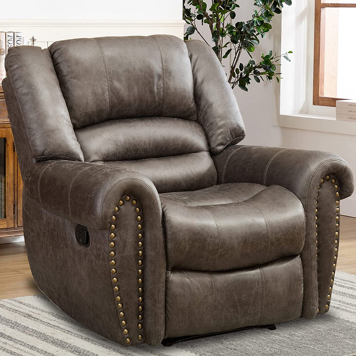 Classic and Traditional Manual Recliner Chair - Relaxing Recliners