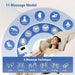 OWAYS Massage Chair,4D Massage Chairs Full Body Zero Gravity Shiatsu Massage Chairs - White&brown - Relaxing Recliners