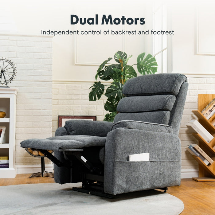 Flexispot XL6 Classic - Power Lift Recliner w/ Massage & Heat & Headrest - Relaxing Recliners