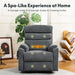 Flexispot XL6 Classic - Power Lift Recliner w/ Massage & Heat & Headrest - Relaxing Recliners
