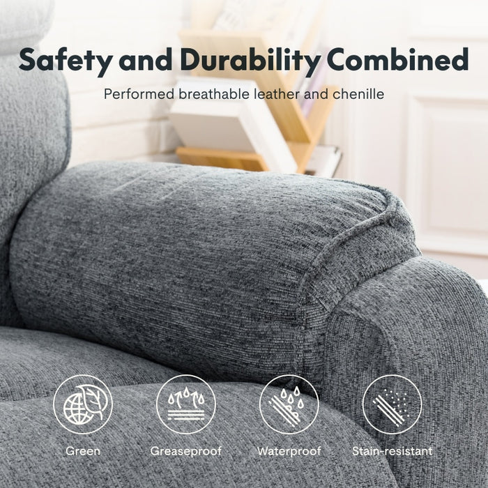 Flexispot XL6 Classic - Power Lift Recliner w/ Massage & Heat & Headrest - Relaxing Recliners