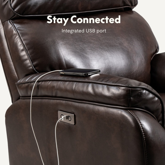 Flexispot XR4 - Power Swivel Rocker Recliner w/ Headrest - Relaxing Recliners