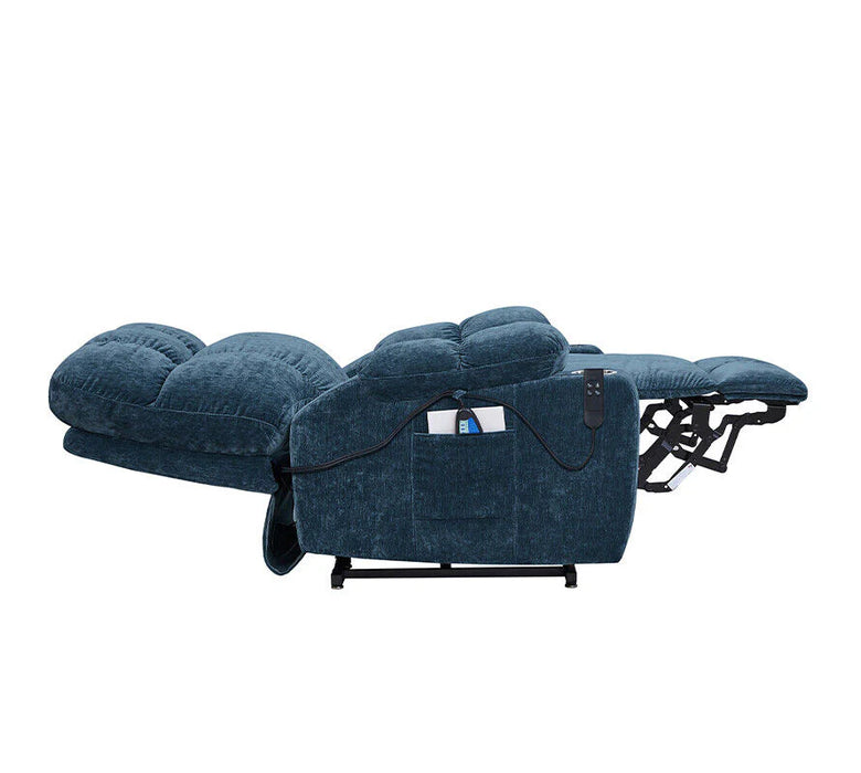 Lay Flat Recliner Lift Chair | Recliner 180 Degrees | Recliner Flat Lift Chair | USB Ports with Side Pockets - Relaxing Recliners