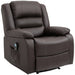 8 Point Massage Manual Recliner with Heat and Massage - Relaxing Recliners