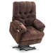 Fabric Power Lift Recliner Chair With Extended Footrest, 3 USB Ports - Relaxing Recliners