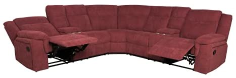 Leather Corner Reclining Sofa - Relaxing Recliners