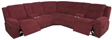 Leather Corner Reclining Sofa - Relaxing Recliners