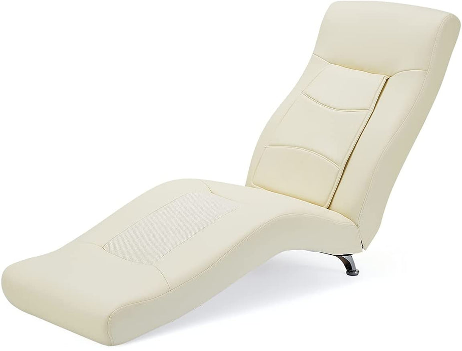 Electric Massage Chaise Lounge Pu Leather