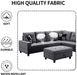Sectional Sofa with Ottoman - Relaxing Recliners