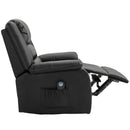 8 Point Massage Manual Recliner with Heat and Massage - Relaxing Recliners