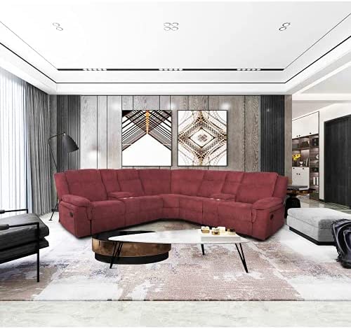Leather Corner Reclining Sofa - Relaxing Recliners