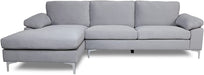 Modern Large Velvet Sectional Extra Wide - Relaxing Recliners