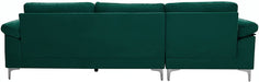 Modern Large Velvet Sectional Extra Wide - Relaxing Recliners