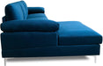 Modern Large Velvet Sectional Extra Wide - Relaxing Recliners