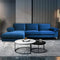 Modern Large Velvet Sectional Extra Wide - Relaxing Recliners