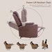 Electric Leather Lift Chair With Heat and Massage - Relaxing Recliners