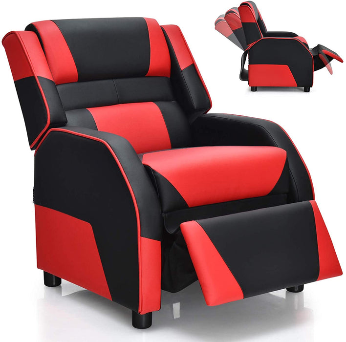 Youth Leather Gaming Recliner Chair - Relaxing Recliners