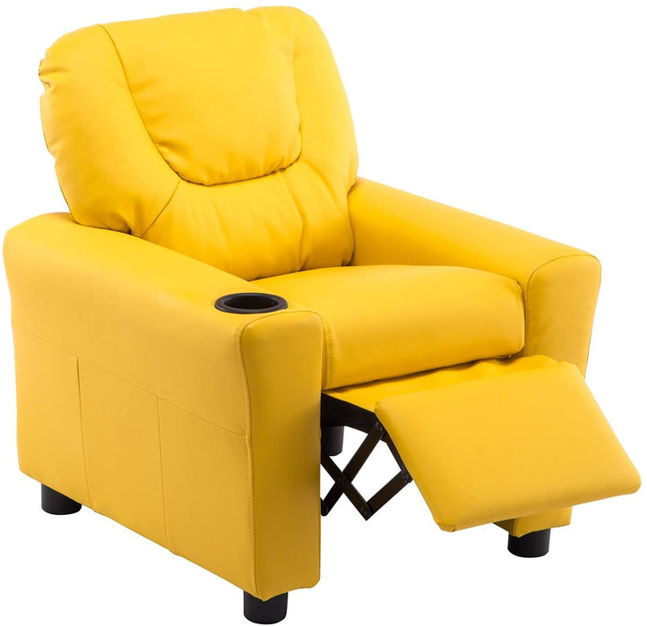 Kids Recliner Chair Faux Leather - Relaxing Recliners