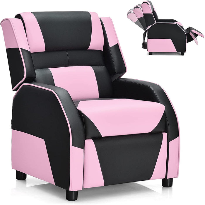 Youth Leather Gaming Recliner Chair - Relaxing Recliners