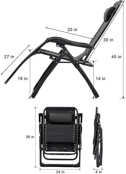 Oversized Zero Gravity Recline Chair - Relaxing Recliners