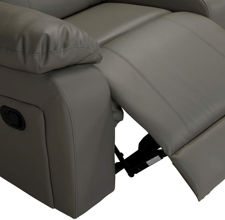 Leather Corner Reclining Sofa - Relaxing Recliners