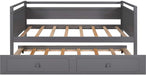 Wood Twin Daybed with Trundle - Relaxing Recliners
