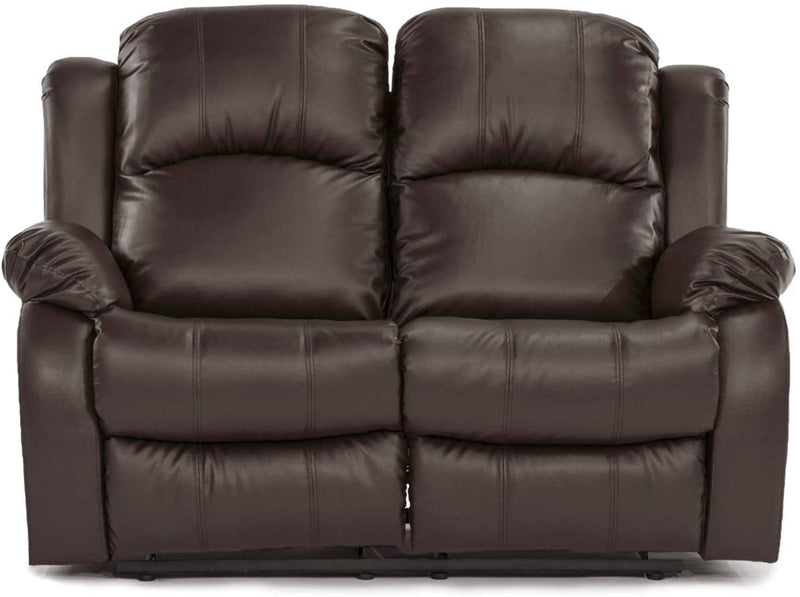 Brown Leather Loveseat Recliner - Relaxing Recliners