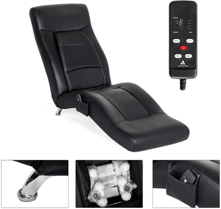 Electric Massage Chaise Lounge Pu Leather - Relaxing Recliners