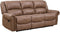 Brown 87" Sofa With Dual Recliners - Relaxing Recliners