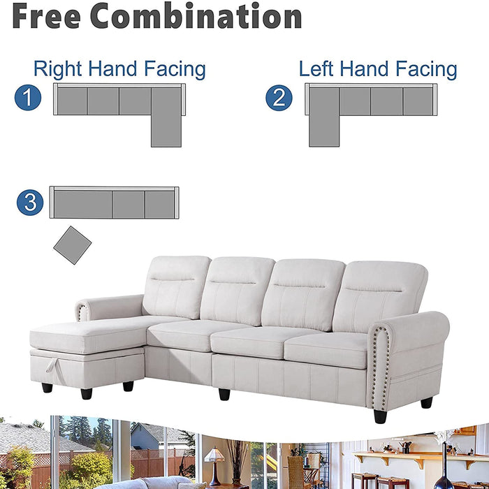 Modern Convertible Sectional Sofa - Relaxing Recliners