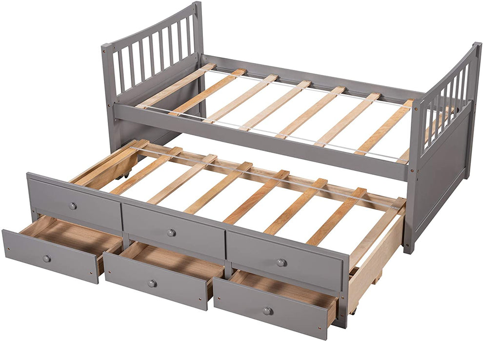 Twin Daybed for Kids with Storage - Relaxing Recliners