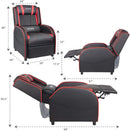 Massage Recliner Gaming Chair Pu Leather - Relaxing Recliners