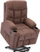 450 Pound Weight Capacity Fabric Power Lift Recliner - Relaxing Recliners