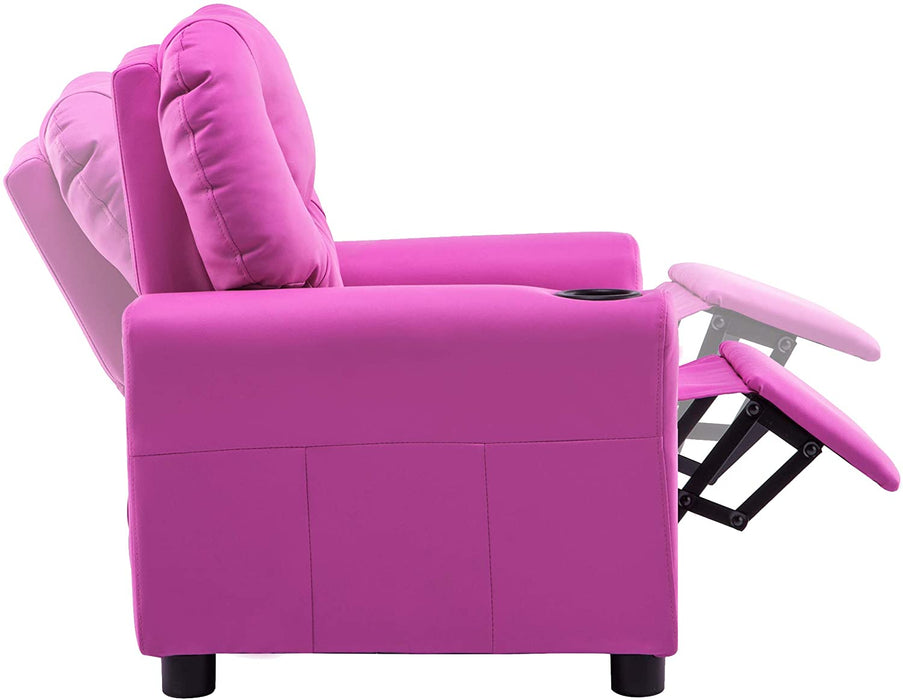 Kids Recliner Chair Faux Leather - Relaxing Recliners