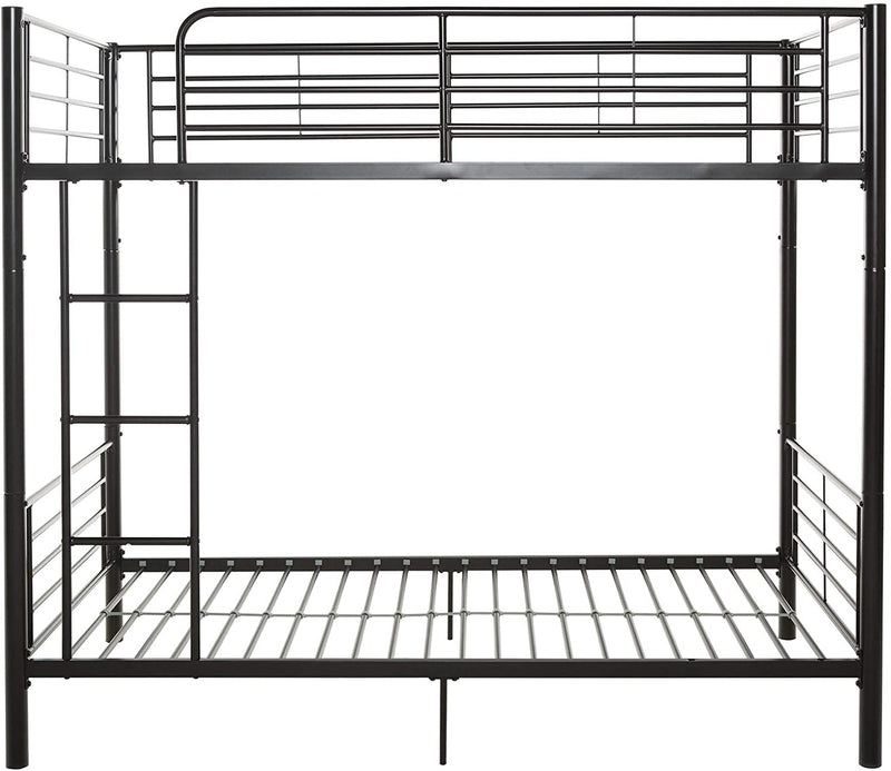 Twin over Twin Metal Bunk Bed - Relaxing Recliners