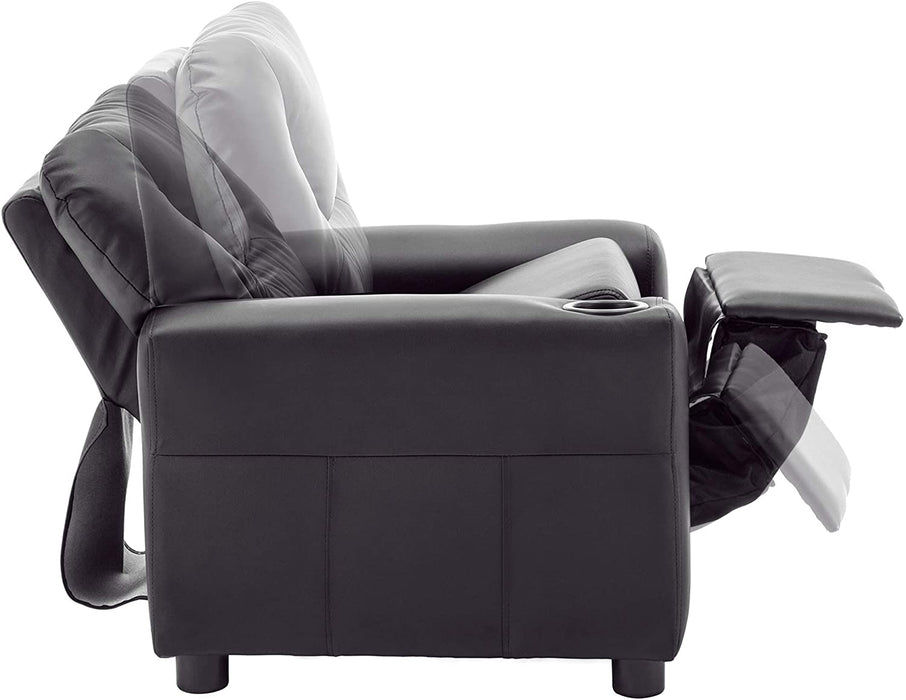 Kids Recliner Chair Faux Leather - Relaxing Recliners