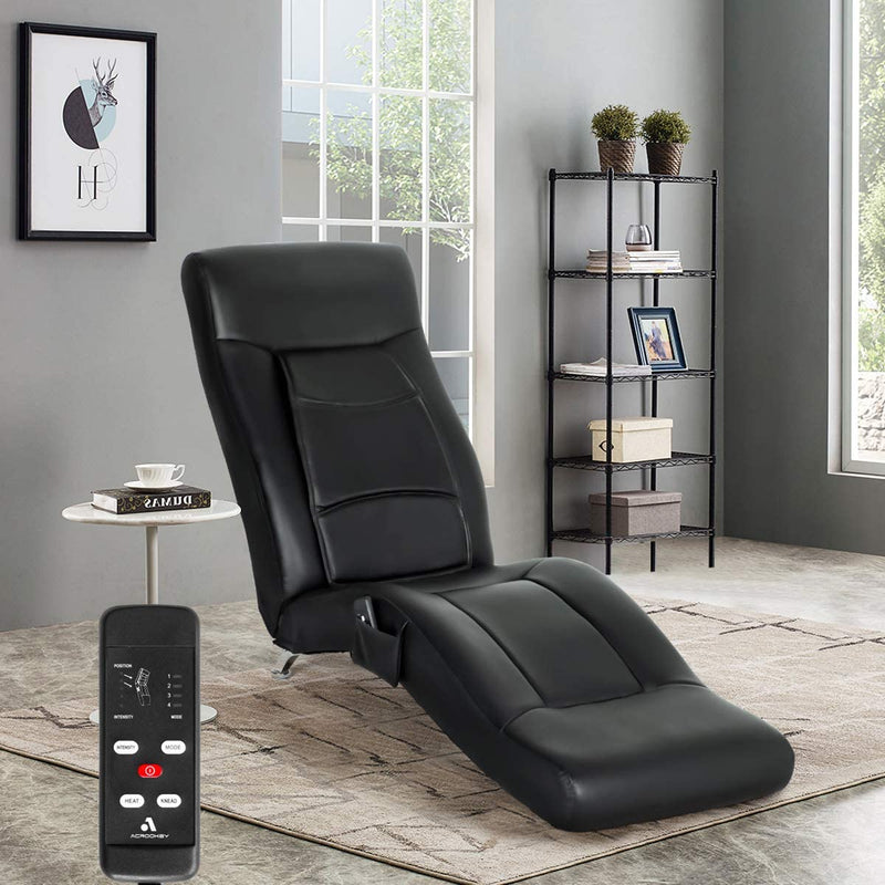 Electric Massage Chaise Lounge Pu Leather - Relaxing Recliners