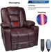 Pu Leather Electric Power Lift Recliner with Massage Heat - Relaxing Recliners