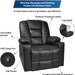 Pu Leather Electric Power Lift Recliner with Massage Heat - Relaxing Recliners