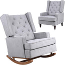 Nursery Rocking Chair with Two Leg Options - Relaxing Recliners