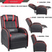 Massage Recliner Gaming Chair Pu Leather - Relaxing Recliners