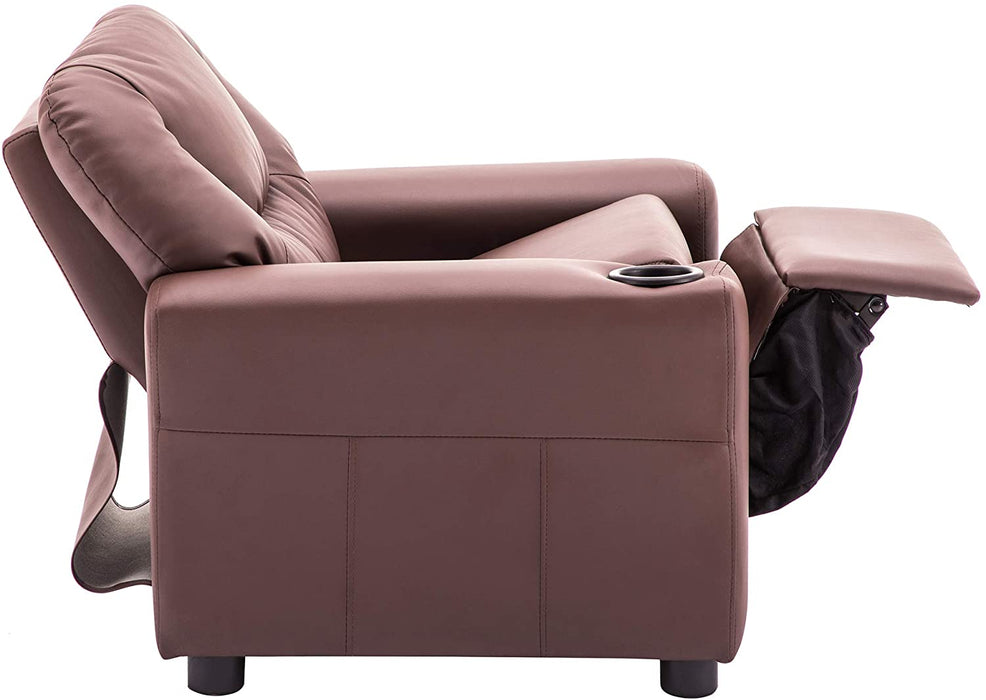 Kids Recliner Chair Faux Leather - Relaxing Recliners