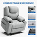 Power Lift Fabric Recliner Chair - Up To 400 Pounds - Relaxing Recliners