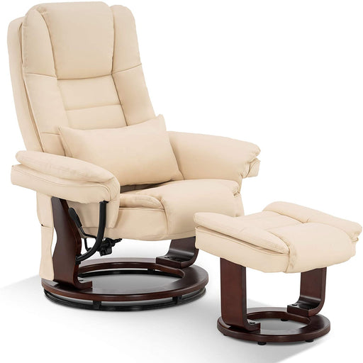 Accent Recliner Chair with Vibration Massage - Relaxing Recliners