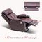 Large Electric Power Lift Recliner Chair with Extended Footrest for Tall Elderly People - Relaxing Recliners